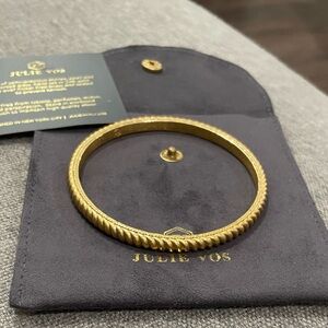 Julie Vos Gold Rope Bangle